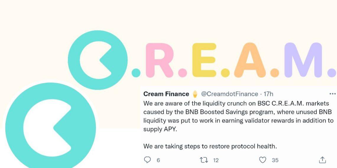 Cream Finance澄清流动性危机：是BNB质押奖励计划中止造成-第1张图片-币安app下载