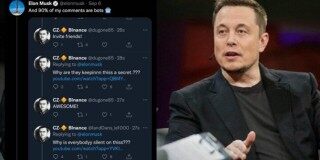 马斯克截图推特超多假赵长鹏！抱怨：我9成留言都是机器人 - 币安应用程序下载官方网