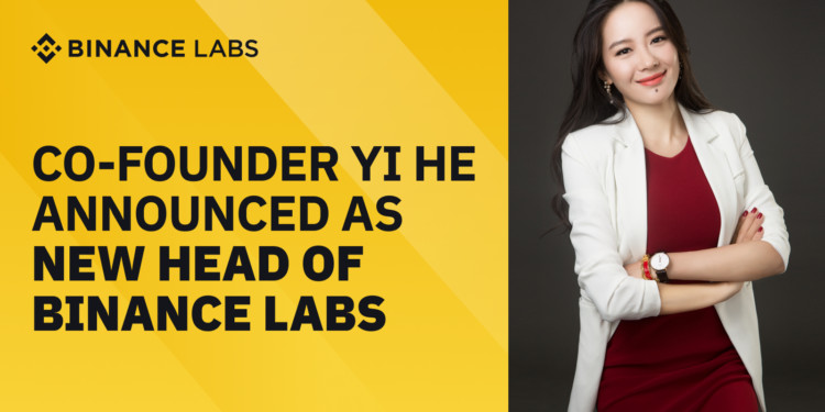币安宣布：何一将执掌Binance Labs 管理规模75亿美元
