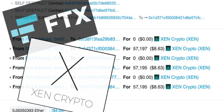 黑客利用FTX免费提币！0成本铸XEN Crypto1.7万次 损失超81ETH-第1张图片-币安app官方下载最新版