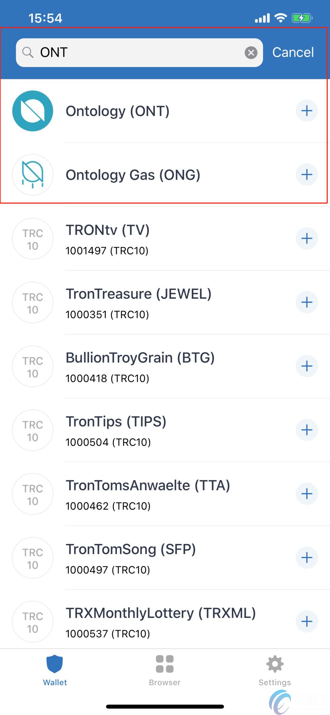 如何在Trust Wallet上创建ONT钱包？