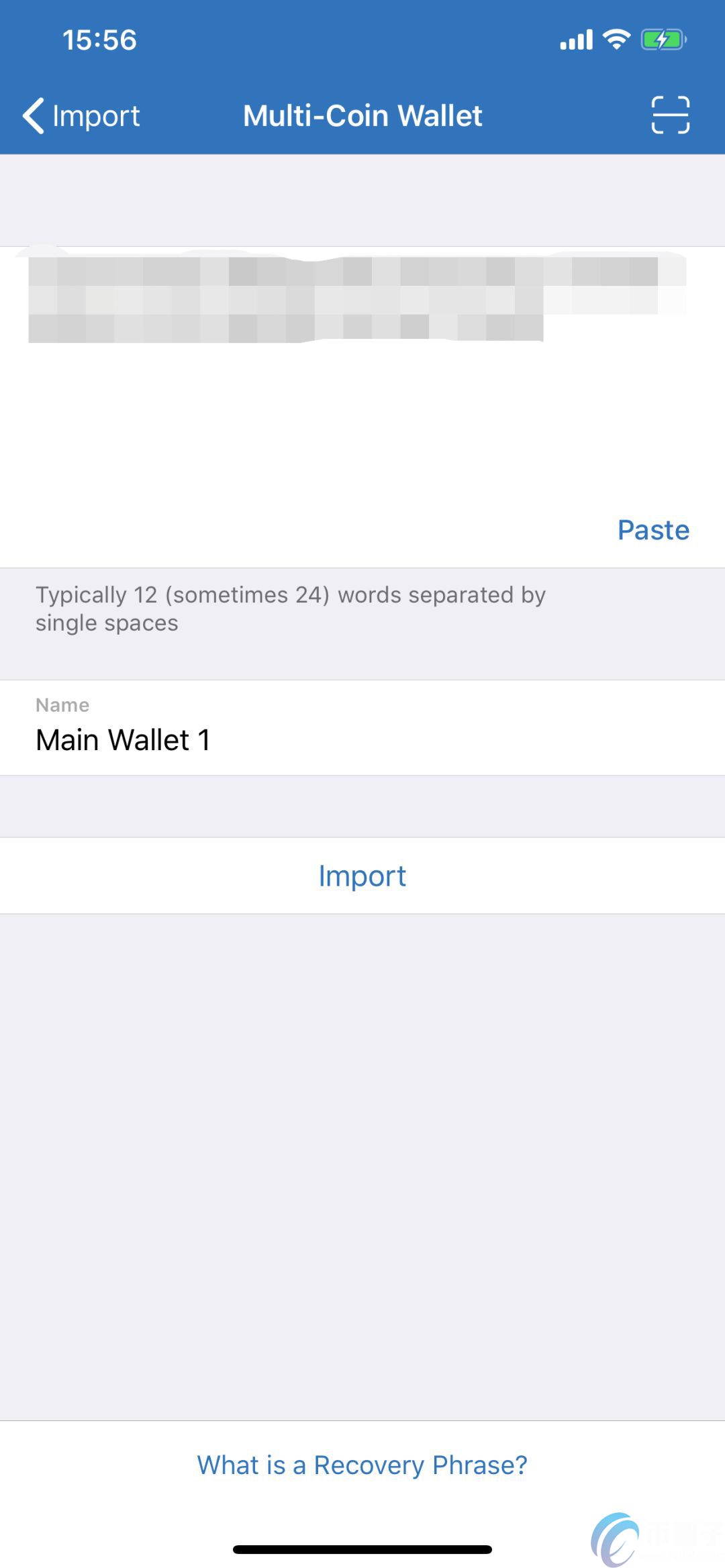 如何在Trust Wallet上创建ONT钱包？