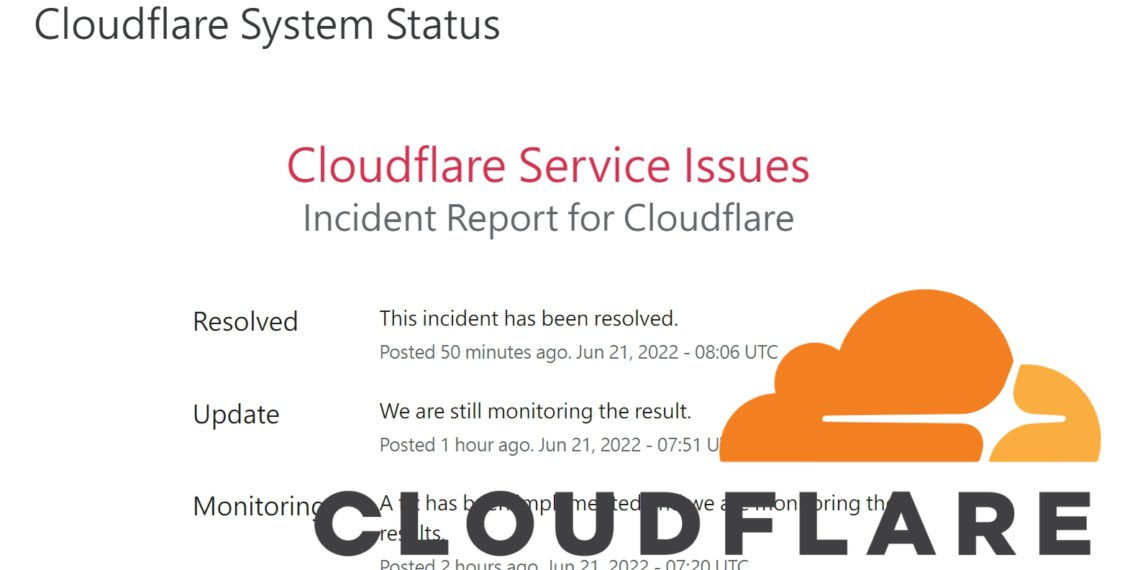 Cloudflare宕机！FTX、OKX、BitMEX...断线 CZ炫耀币安无影响