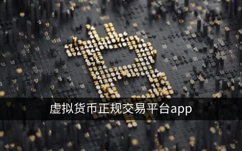 虚拟货币正规交易平台app
