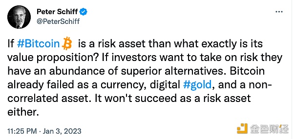 Peter Schiff：比特币作为一种风险资产不会成功-第1张图片-币安app下载