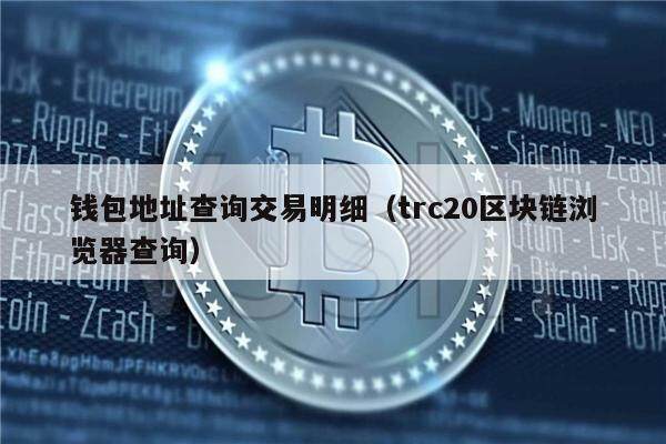 钱包地址查询交易明细（trc20区块链浏览器查询）-第1张图片-币安app下载
