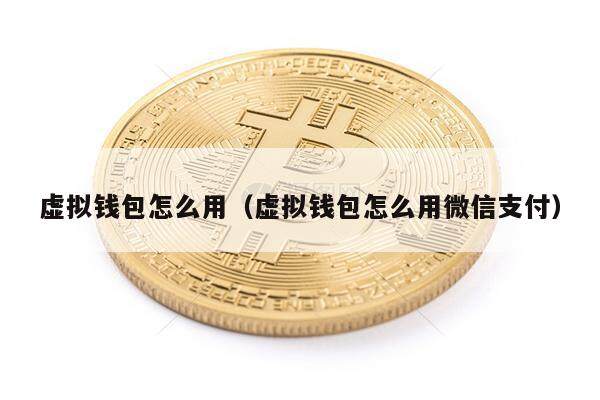 虚拟钱包怎么用（虚拟钱包怎么用微信支付）-第1张图片-币安app下载