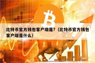 比特币官方钱包客户端是?（比特币官方钱包客户端是什么）
