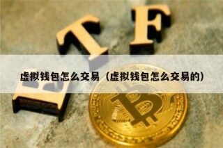虚拟钱包怎么交易（虚拟钱包怎么交易的）
