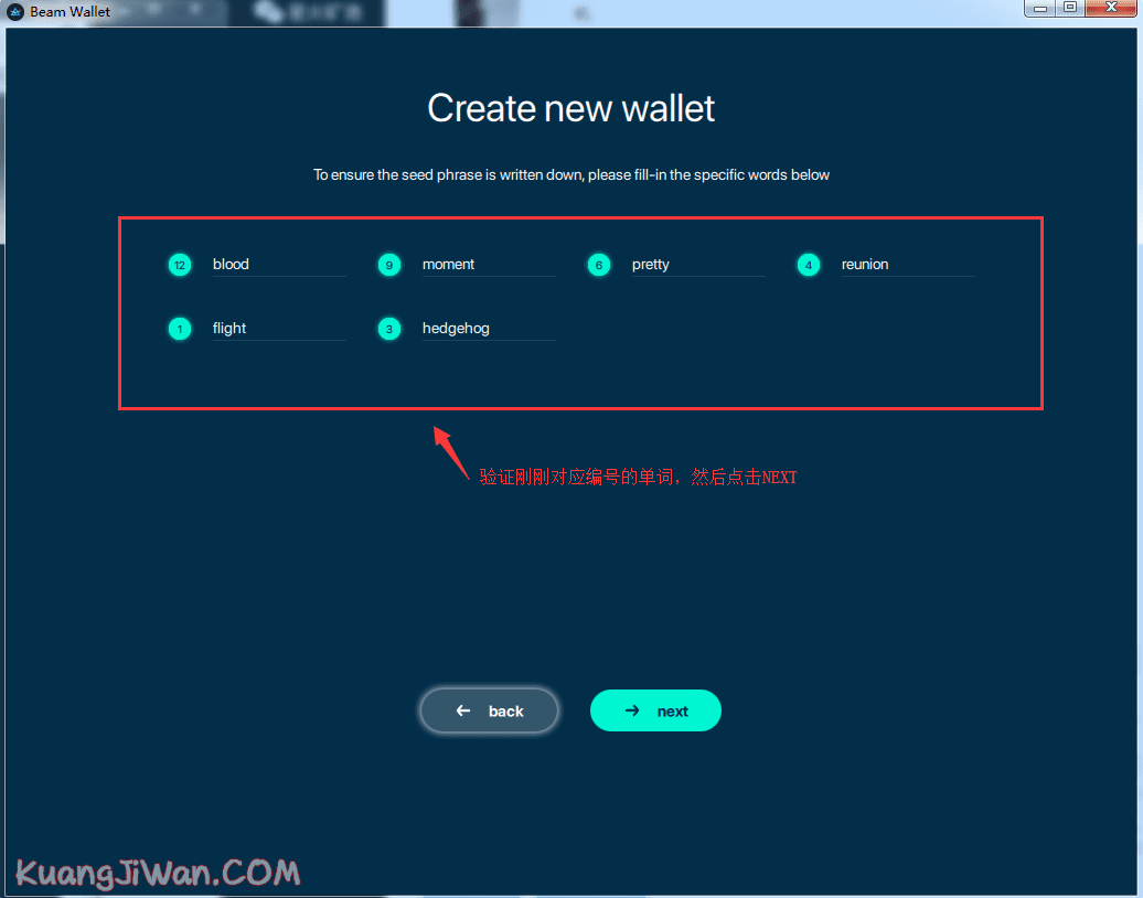 BEAM Wallet怎么使用？BEAM钱包使用图文教程-第5张图片-币安app下载