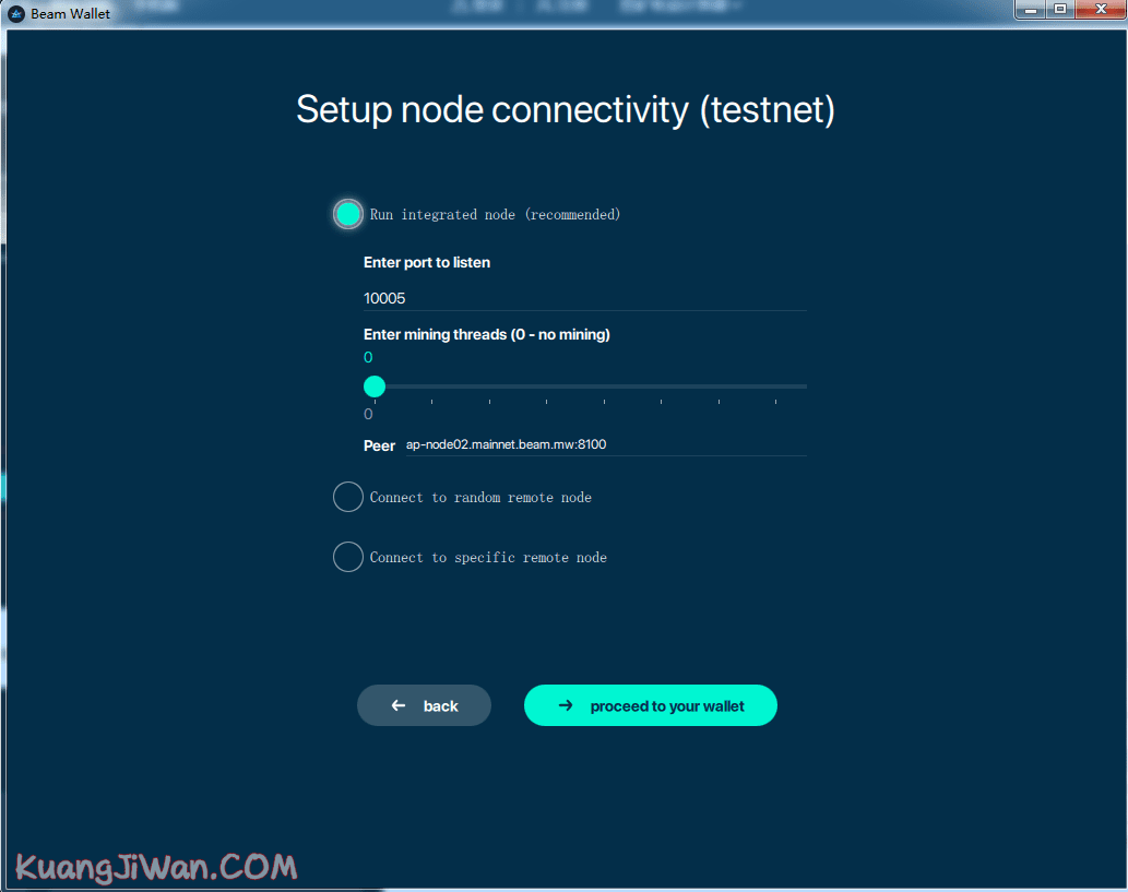 BEAM Wallet怎么使用？BEAM钱包使用图文教程-第7张图片-币安app下载