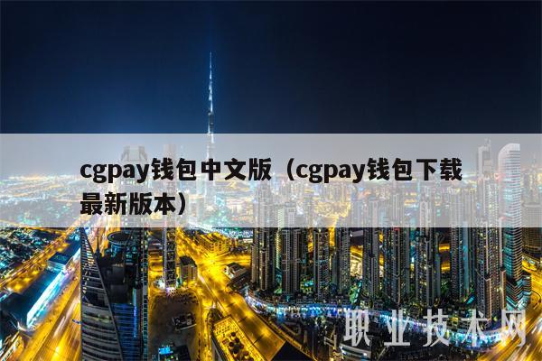 cgpay钱包中文版（cgpay钱包下载最新版本）-第1张图片-币安app下载