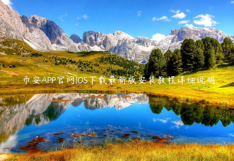 币安APP官网IOS下载最新版安装教程详细说明-第1张图片-币安app下载
