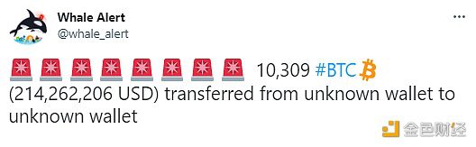数据：10309枚BTC从未知钱包转移到未知钱包-第1张图片-币安app下载