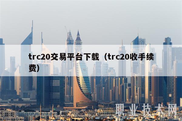 trc20交易平台下载（trc20收手续费）-第1张图片-币安app下载