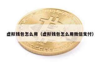 虚拟钱包怎么用（虚拟钱包怎么用微信支付）_ok交易所