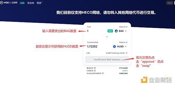 怎么在Mdex上买卖BAG?BASIS GOLD交易教程-第8张图片-币安app下载