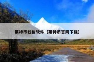 莱特币钱包软件（莱特币官网下载）_ok交易所