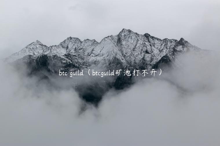 btc guild（btcguild矿池打不开）-第1张图片-币安app下载