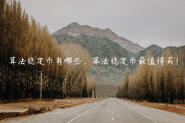 算法稳定币有哪些，算法稳定币最值得买！-第1张图片-币安app下载