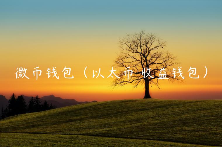 微币钱包（以太币 收益钱包）-第1张图片-币安app官方下载最新版