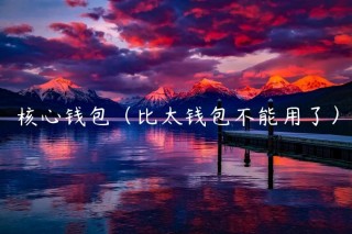 核心钱包（比太钱包不能用了）_ok交易所