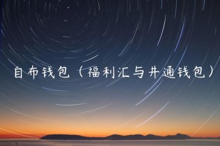 自布钱包（福利汇与井通钱包）_ok交易所