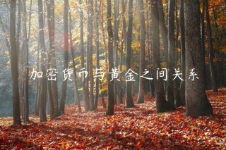 加密货币与黄金之间关系