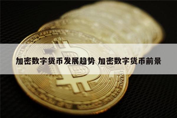 加密数字货币未来发展趋势 加密数字货币前景分析-第1张图片-币安app下载