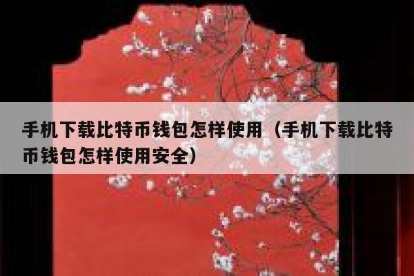 手机下载比特币钱包怎样使用（手机下载比特币钱包怎样使用安全）-第1张图片-币安app下载