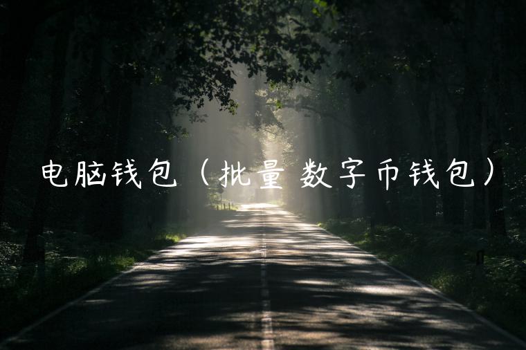电脑钱包（批量 数字币钱包）-第1张图片-币安app官方下载最新版