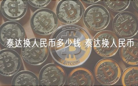 泰达换人民币多少钱 泰达换人民币-第1张图片-币安app下载