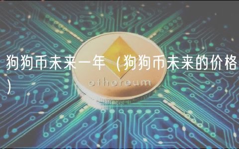 狗狗币未来一年（狗狗币未来的价格）-第1张图片-币安app下载