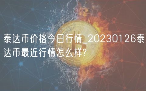泰达币价格今日行情_20230126泰达币最近行情怎么样?-第1张图片-币安app下载