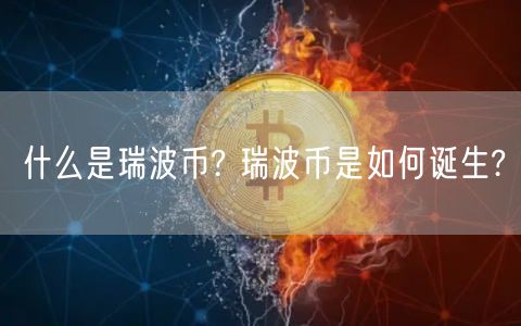 什么是瑞波币? 瑞波币是如何诞生?-第1张图片-币安app下载