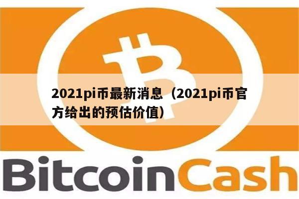 2021pi币最新消息（2021pi币官方给出的预估价值）-第1张图片-币安app下载