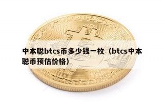 中本聪btcs币多少钱一枚（btcs中本聪币预估价格）