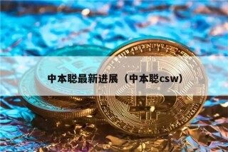 中本聪最新进展（中本聪csw）