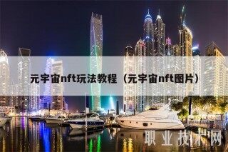 元宇宙nft玩法教程（元宇宙nft图片
