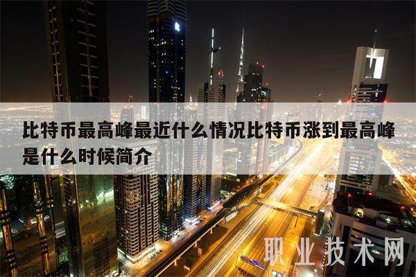 比特币最高峰最近什么情况比特币涨到最高峰是什么时候简介-第1张图片-币安app下载