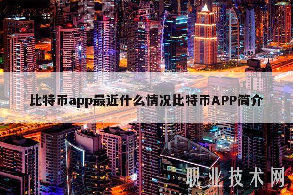 比特币app最近什么情况比特币APP简介-第1张图片-币安app下载
