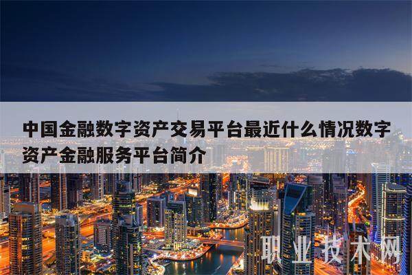 中国金融数字资产交易平台最近什么情况数字资产金融服务平台简介-第1张图片-币安app下载