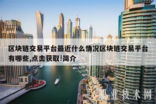 区块链交易平台最近什么情况区块链交易平台有哪些,点击获取!简介-第1张图片-币安app下载