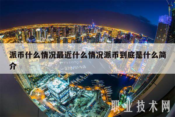 派币什么情况最近什么情况派币到底是什么简介-第1张图片-币安app下载