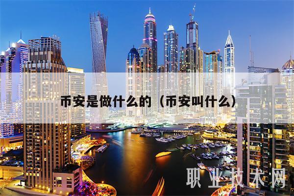 币安是做什么的（币安叫什么-第1张图片-币安app下载
