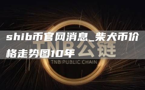 shib币官网消息_柴犬币价格走势图10年