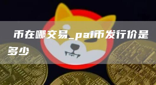 π币在哪交易_pai币发行价是多少
