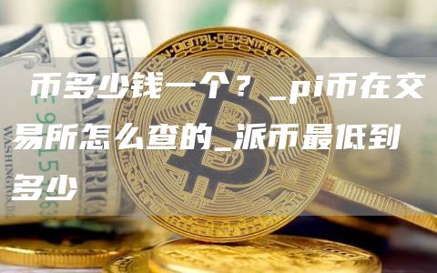 π币多少钱一个？_pi币在交易所怎么查的_派币最低到多少