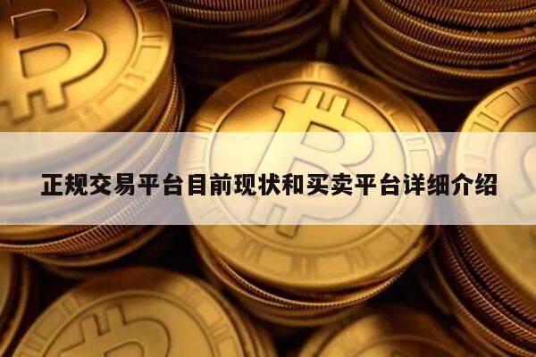 正规交易平台目前现状和买卖平台详细介绍-第1张图片-币安app下载