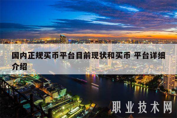 国内正规买币平台目前现状和买币 平台详细介绍-第1张图片-币安app下载